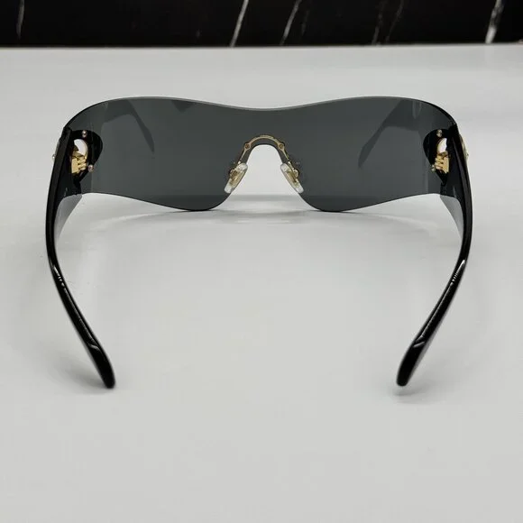 NEW VE2280 1002/87 VERSACE UNISEX SUNGLASSES VE2280 100287 Versace VE 2280 - 100287 Dark Grey | Sunglasses Man main image 2